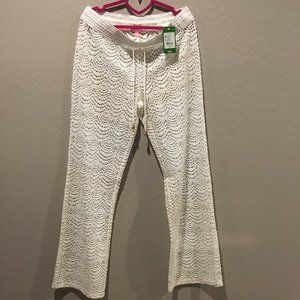 Lilly Pulitzer Brinkley pants Resort White L